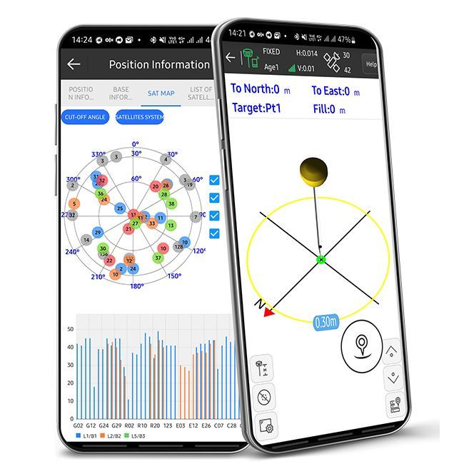 Kompaktný GNSS prijímač Walker RTK SurPAD