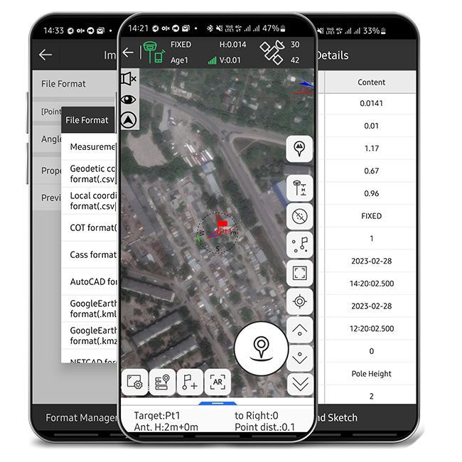 Geodetický program SurPAD 4.2 pre Android